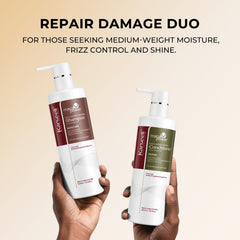 Karseell after use smooth shiny hair lifestyle shot showing improved manageability