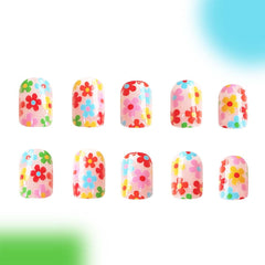 KASOICRA set laid out with jelly tabs wooden stick and nail file for easy use