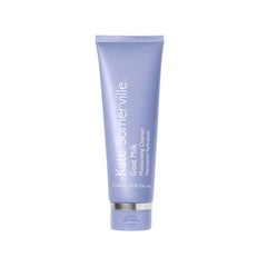Kate Somerville bottle on bathroom shelf styled for daily routine benefit