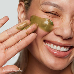 Kate Somerville jar on bathroom counter in lifestyle scene for at-home clinic-quality benefit
