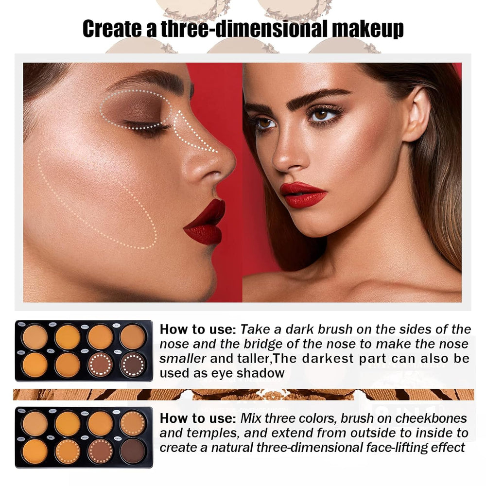 Katiluxiya damp sponge pressing powder, demonstrating buildable coverage and luminous finish
