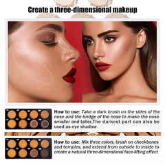 Katiluxiya damp sponge pressing powder, demonstrating buildable coverage and luminous finish
