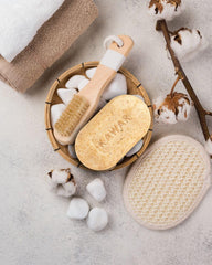 KAWAR soap on bathroom shelf in lifestyle setting promoting daily use