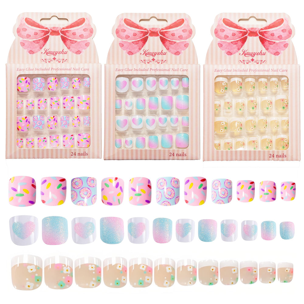 Kawyehu front packaging with 72-piece set showing colorful kid-friendly designs