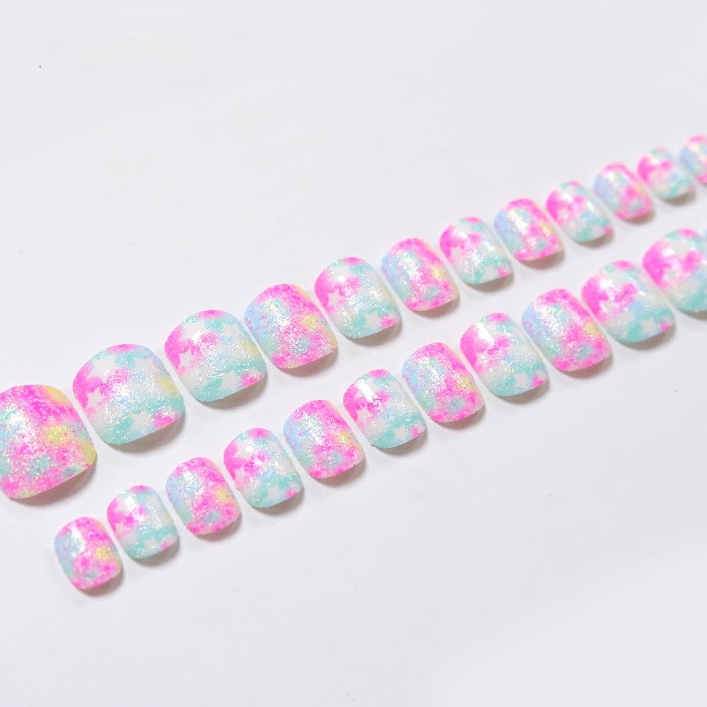 Kawyehu nails in a party setting with kids smiling, ideal for events