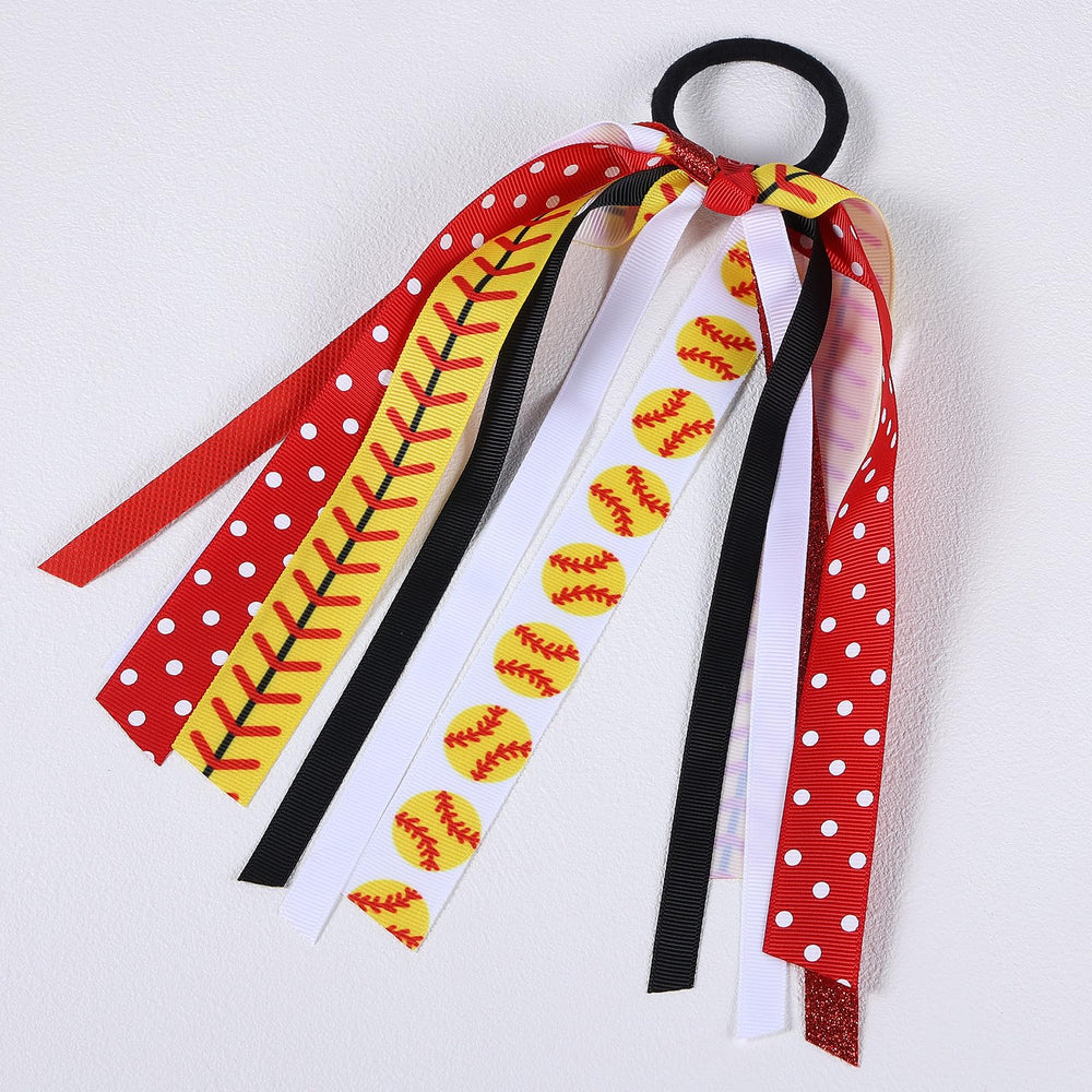 KCHIES close-up glitter grosgrain ribbon texture highlighting durable shine