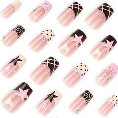 Kcjckcdd mini file wooden stick and jelly stickers displayed for precise application
