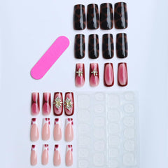 Kcjckcdd layout of 24 nails in 12 sizes showing selection for custom fit