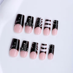 Kcjckcdd zebra pattern close-up highlighting bold black and pink design contrast