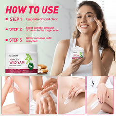 KEDISOM jar on a bathroom shelf in lifestyle scene for daily routine fit
