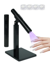 KeepTwenty front view lamp showing compact design and fast curing benefit