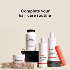 Keeps duo staged on bathroom shelf showing daily routine convenience