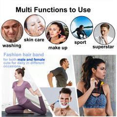 KELUBATU ten headbands spread out illustrating variety and styling options