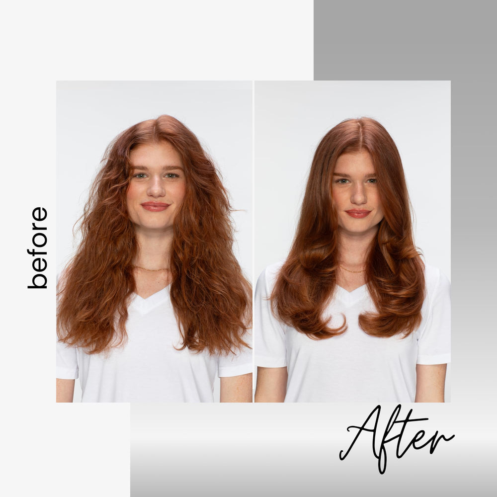 Kenra being used during blow-drying to speed styling time