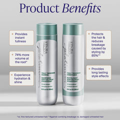 Kenra back label with ingredients and color-safe assurance