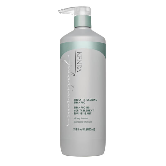 Kenra bottle front view showing size and volumizing benefit