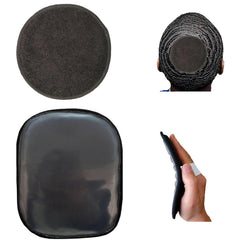kep-Mve front view of crown patch and wave pad showing compact kit benefit