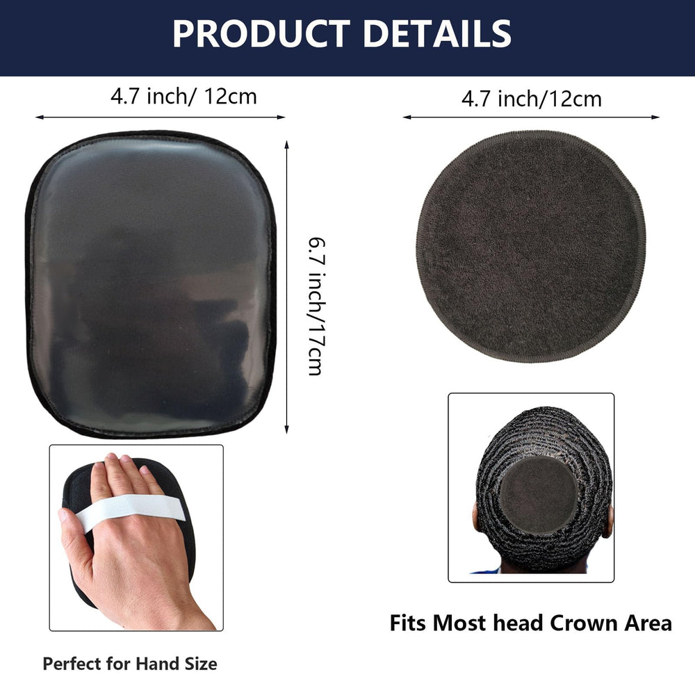 kep-Mve detail of laydown pad surface for smooth hair contact benefit