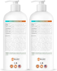KERAPIL lifestyle bathroom shelf display conveys everyday routine compatibility