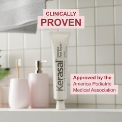 Kerasal used with socks overnight to enhance skin repair