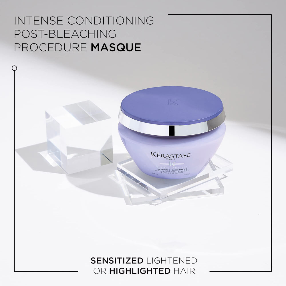 KÉRASTASE open jar texture showing rich mask consistency and smoothness