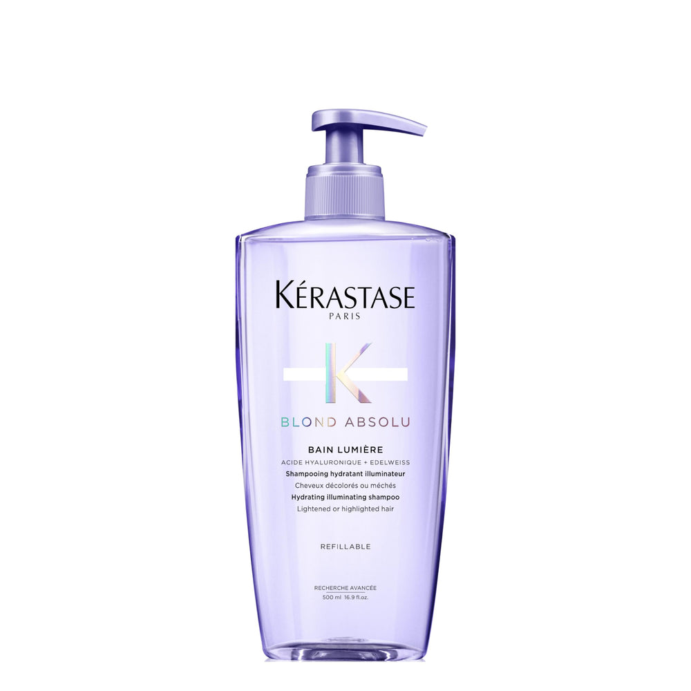 KÉRASTASE front bottle view showing product and salon-ready size benefit