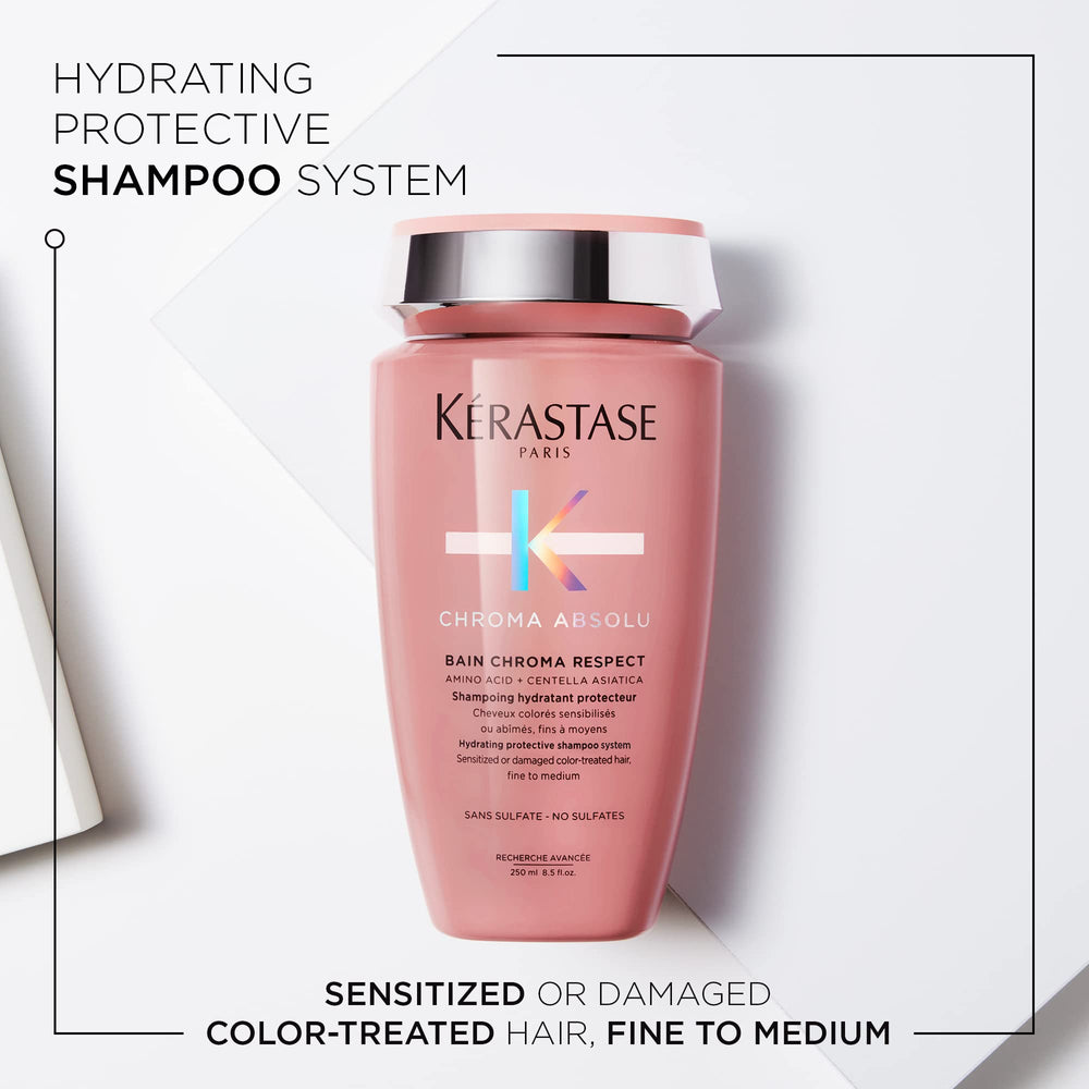 KÉRASTASE pump and cap detail for easy dispensing benefit