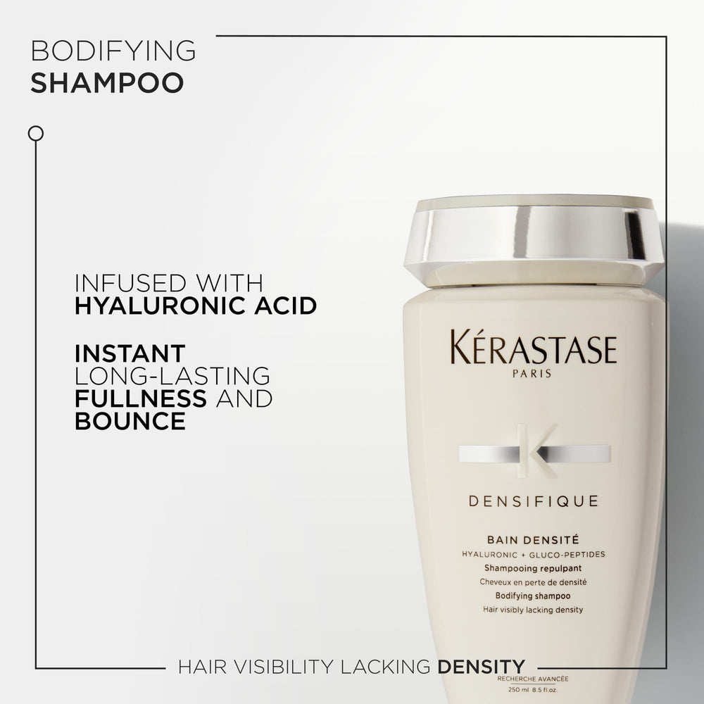 KÉRASTASE back label with directions and ingredient clarity for consumers