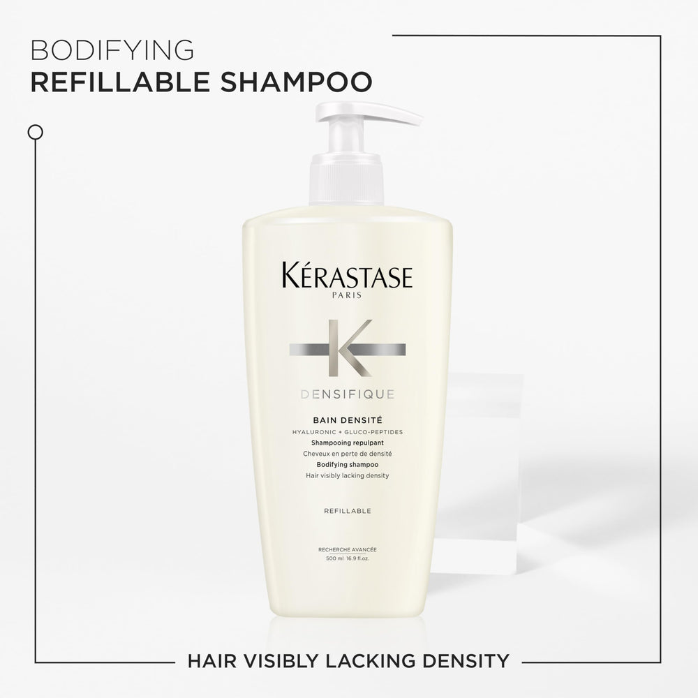 KÉRASTASE shampoo creamy texture close-up for soft, hydrated fibers