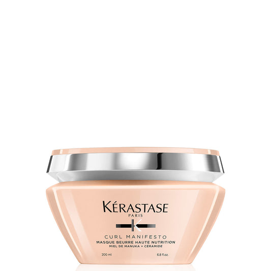 KÉRASTASE front jar showing label and benefit for nourished curls