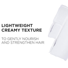 KÉRASTASE Genesis cream texture close-up showing lightweight formula