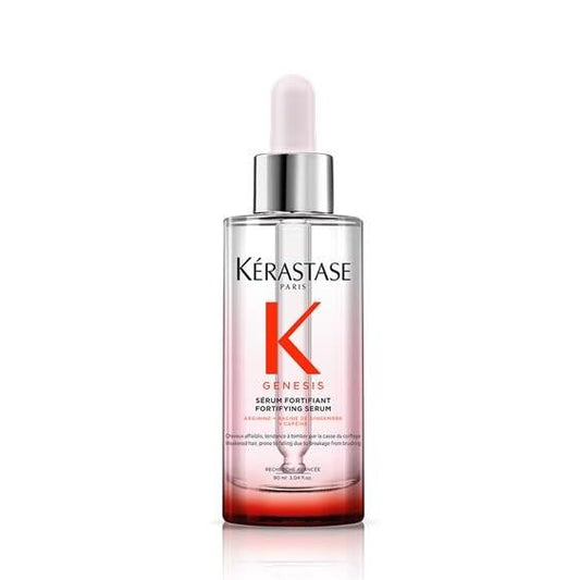 KÉRASTASE Genesis front bottle view showing sleek design and product benefit