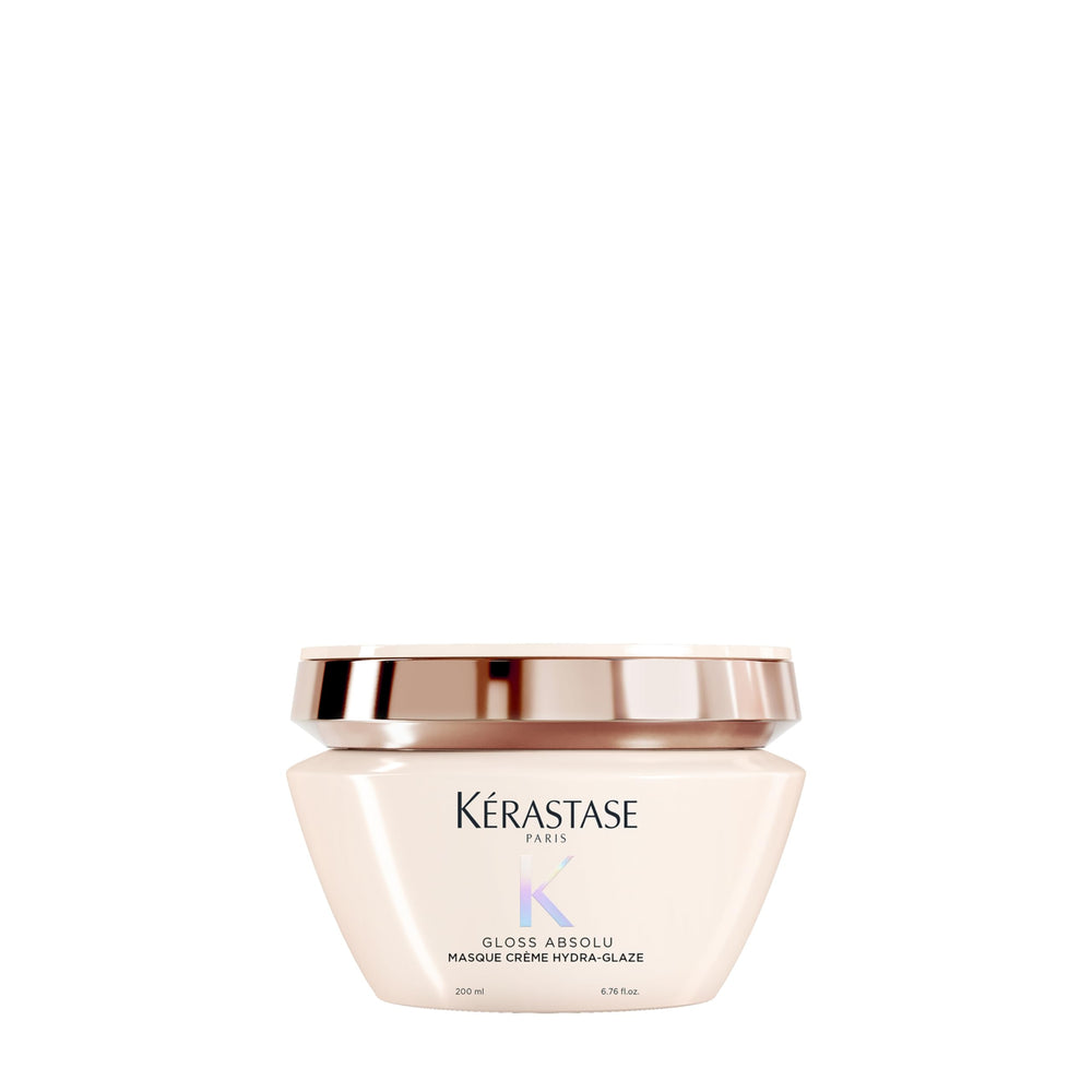 KÉRASTASE jar front view showing product and glossy finish benefit
