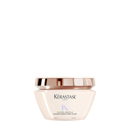 KÉRASTASE jar front view showing product and glossy finish benefit