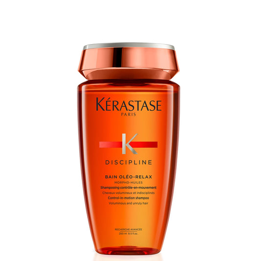 KÉRASTASE front bottle shot showing sleek packaging and nourishing benefits