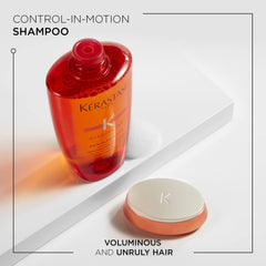 KÉRASTASE close pump detail for easy dispensing and mess-free use