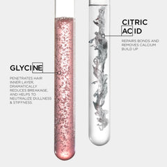 KÉRASTASE conditioner used in shower routine reducing buildup and frizz