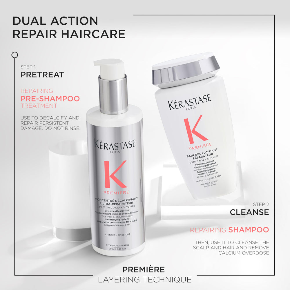 KÉRASTASE on bathroom shelf in lifestyle scene for daily routine appeal