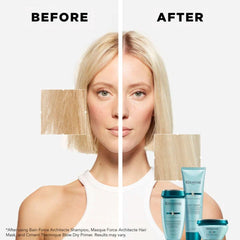 KÉRASTASE pump dispensing shampoo texture for easy application benefit