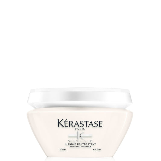 KÉRASTASE jar front view showing product and benefit of balanced hydration