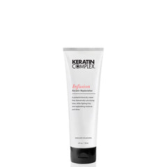 Keratin Complex front packaging shows bottle and label, offering clear product ID and benefit
