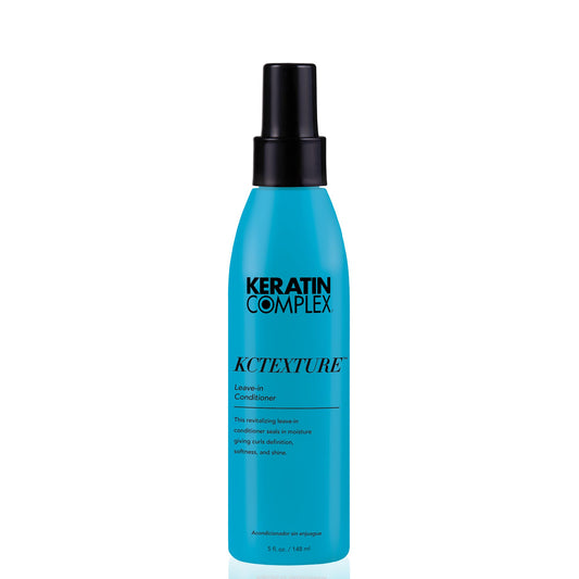 Keratin Complex front packaging shows 5 oz bottle and label, promotes product clarity