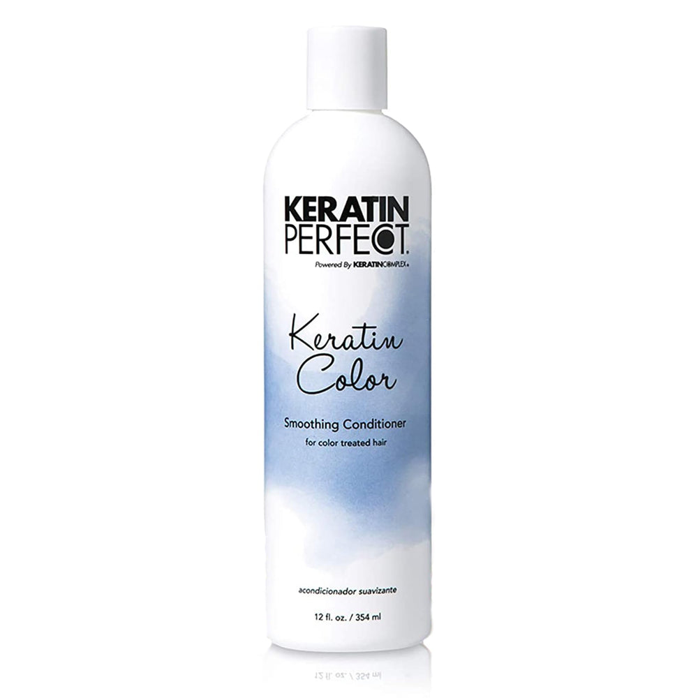 Keratin Perfect front bottle 12oz showing label and color protection benefit