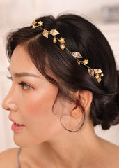 Kercisbeauty close-up of gold leaf detail highlights craftsmanship benefit