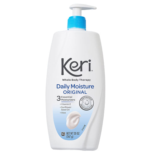 Keri bottle front packaging showing 20 oz and benefits