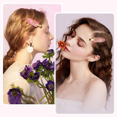 KesaPlan clip holding bangs during makeup application for crease-free hair