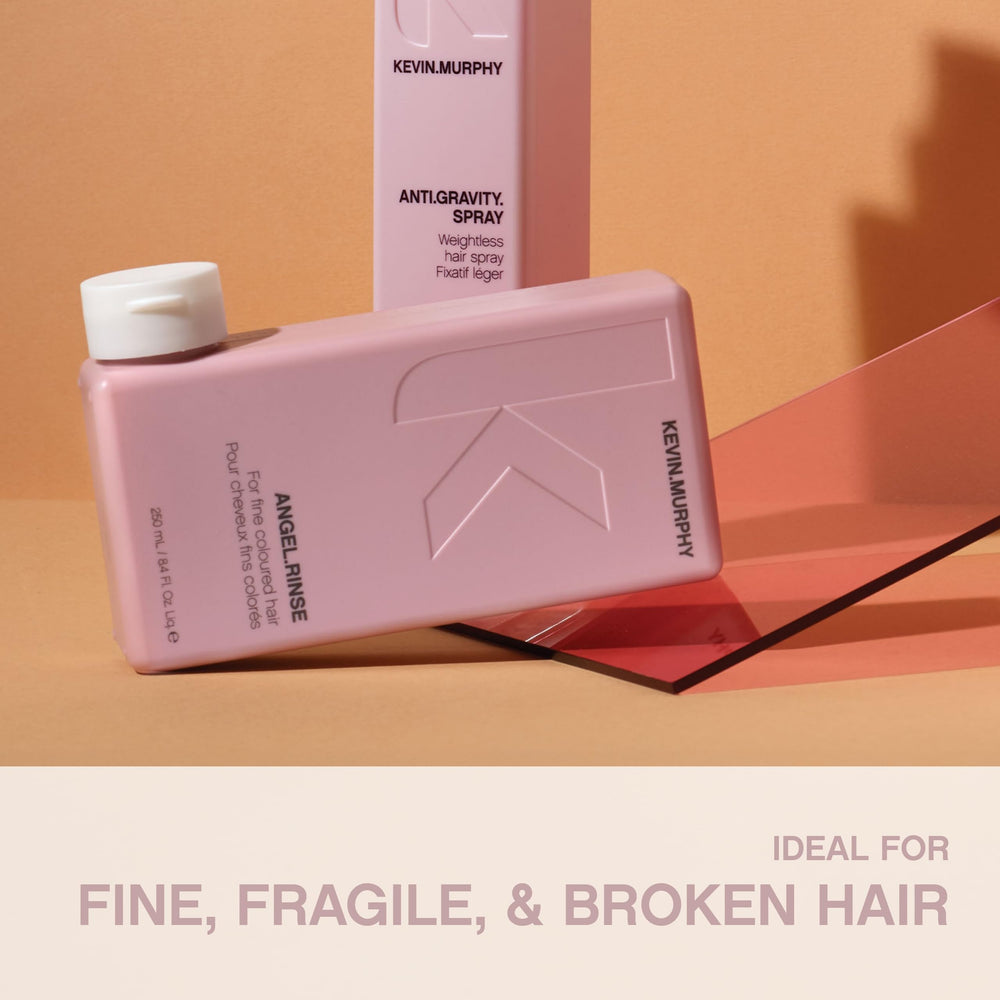 KEVIN.MURPHY ANGEL.RINSE with mango and cocoa butter close-up showing nourishing benefit