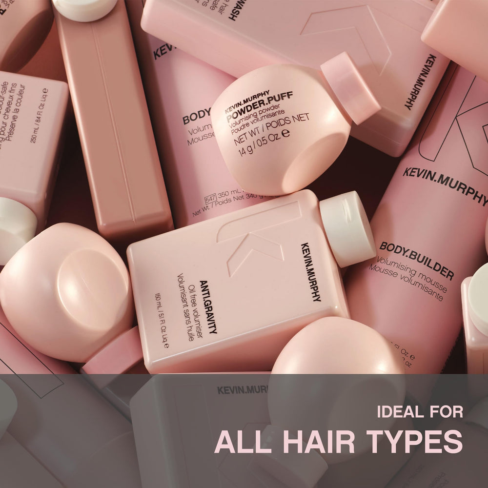 KEVIN.MURPHY before and after hair showing increased volume and shine