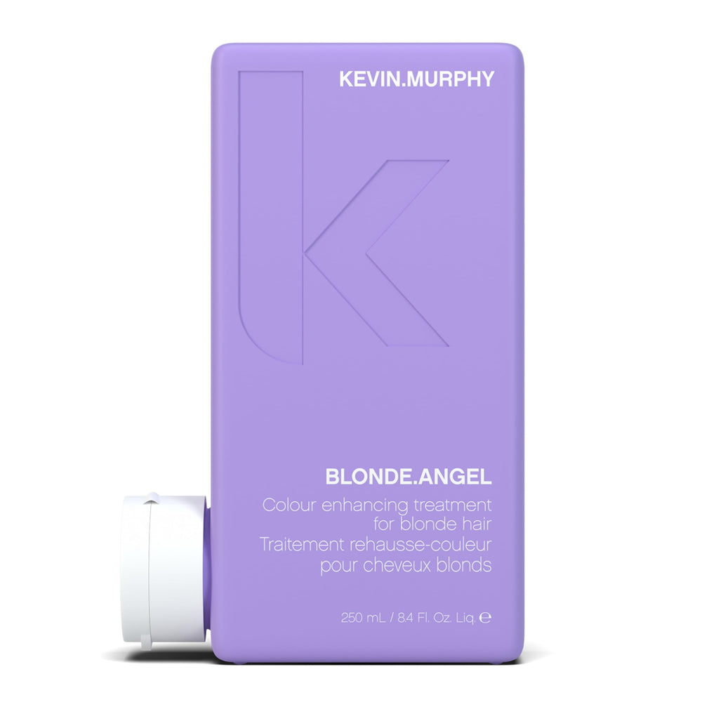 KEVIN.MURPHY BLONDE.ANGEL front bottle view showing product and benefits
