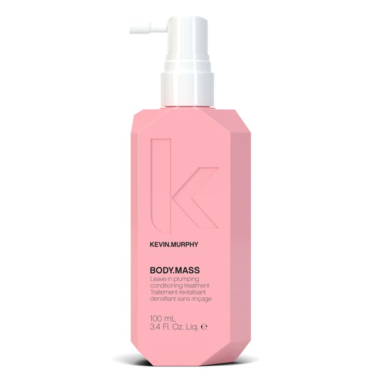 KEVIN.MURPHY BODY.MASS front bottle showing packaging and volume benefit